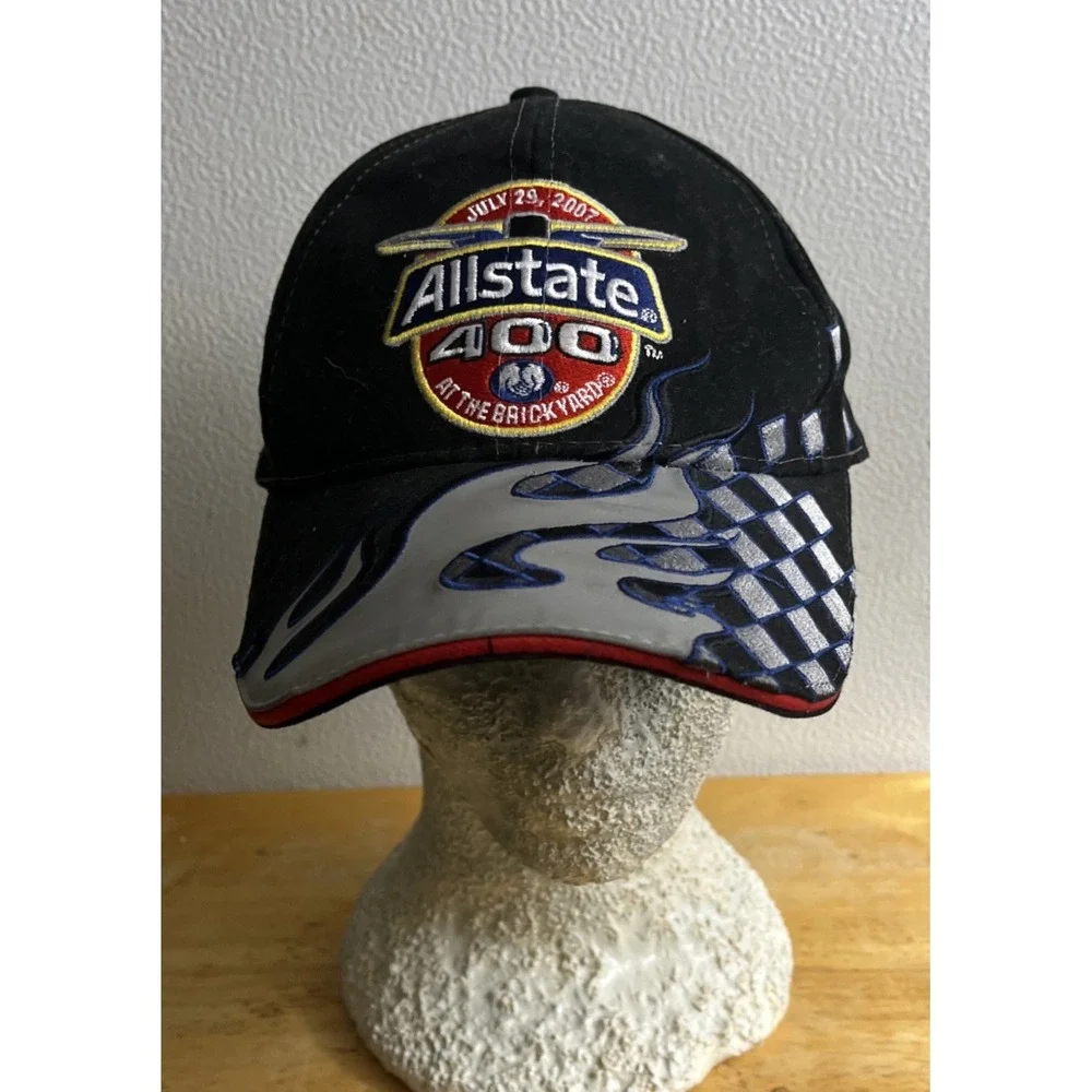 Original 2007 Allstate Brickyard 400 Cap Hat Indianapolis Motor‎ Speedway NASCAR